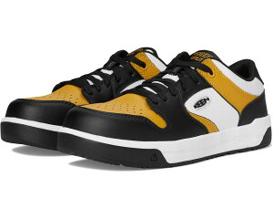(���) �L�[�� ���[�e�B���e�B �����Y �I�[�o�[�g�� (�R���v �g�D) KEEN Utility men Overton (Comp Toe) Golden Spice/Black