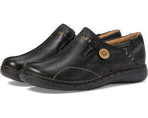 (���) �N���[�N�X ���f�B�[�X �A��.���[�v Clarks women Un.loop Black Leather
