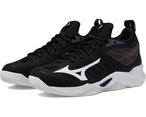 (���) �~�Y�m ���f�B�[�X �E�F�[�u �f�B�����V���� Mizuno women Wave Dimension Black/White