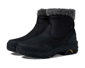 (���) ������ ���f�B�[�X �R�[���h�p�b�N 3 �T�[�� �~�b�h �W�b�v �E�H�[�^�[�v���[�t Merrell women Coldpack 3 Thermo Mid Zip Waterproof Black