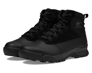 (���) �\���� �����Y �o�N�X�g�� ���C�g ���[�X �v���X �E�H�[�^�[�v���[�t SOREL men Buxton Lite Lace Plus Waterproof Black/Black