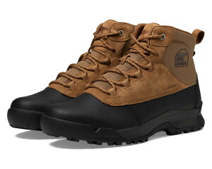 (���) �\���� �����Y �o�N�X�g�� ���C�g ���[�X �v���X �E�H�[�^�[�v���[�t SOREL men Buxton Lite Lace Plus Waterproof Elk/Black