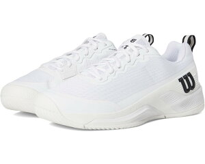 (���) �E�B���\�� �����Y ���b�V�� �v�� 4.5 ���C�h �g�D �{�b�N�X Wilson men Rush Pro 4.5 Wide Toe Box White