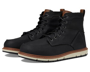 (���) �L�[�� ���[�e�B���e�B �����Y �T�� �W���[ �A���~�j�E�� �g�D KEEN Utility men San Jose Aluminum Toe Black/Carmel Cafe