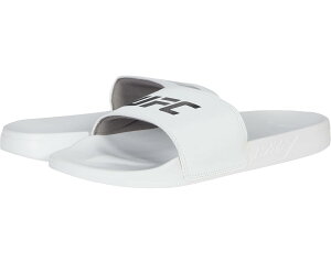 (���) ���[�G�t�V�[ �����Y �I�N�^�S�� �X���C�h UFC men Octagon Slide White/Black