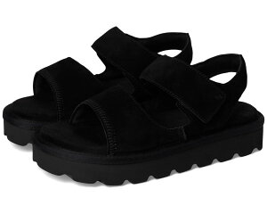 (���) �N�[���u�� �A�O ���f�B�[�X �T���_�� Koolaburra by UGG women Tizz Sandals Black