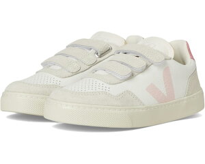 (���) ���F�W�� �L�b�Y �X���[�� V-90 ���U�[ (���g�� �L�b�h/�r�b�O �L�b�h) VEJA kids Small V-90 Origanically Traced Leather (Little Kid/Big Kid) Extra White/Petale