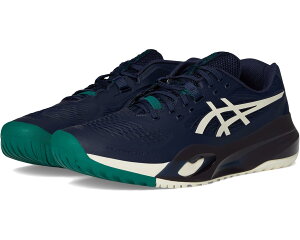 (���) �A�V�b�N�X �����Y �Q��-���]�����[�V���� X ASICS men Gel-Resolution X Midnight/Cream