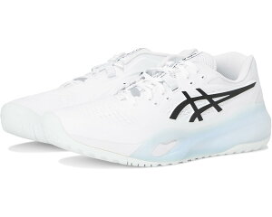 (���) �A�V�b�N�X �����Y �Q��-���]�����[�V���� X ASICS men Gel-Resolution X White/Black