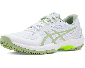 (���) �A�V�b�N�X ���f�B�[�X �Q�[�� FF �s�b�N���{�[�� ASICS women Game FF Pickleball White/Jade