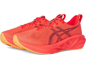 (���) �A�V�b�N�X �����Y �m���@�u���X�g 5 ASICS men Novablast 5 Flash Red/Edo Purple