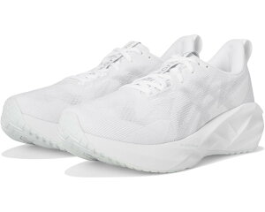 (���) �A�V�b�N�X �����Y �m���@�u���X�g 5 ASICS men Novablast 5 White/Piedmont Grey