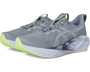 (���) �A�V�b�N�X ���f�B�[�X �m���@�u���X�g 5 ASICS women Novablast 5 Gravel/Blue Fade