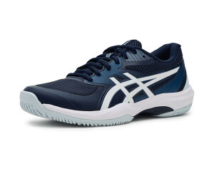 (���) �A�V�b�N�X ���f�B�[�X �Q�[�� FF �e�j�X �V���[�Y ASICS women Game FF Tennis Shoes Midnight/White