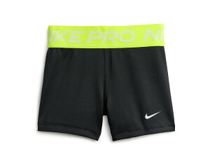 (���) �i�C�L �L�b�Y �v�� �V���[�c (���g�� �L�b�h/�r�b�O �L�b�h) Nike kids Pro Shorts (Little Kid/Big Kid) Black/Volt/White