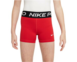 (���) �i�C�L �L�b�Y �v�� �V���[�c (���g�� �L�b�h/�r�b�O �L�b�h) Nike kids Pro Shorts (Little Kid/Big Kid) University Red/White