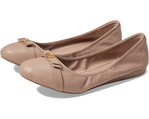 (���) �R�[���n�[�� ���f�B�[�X �g���@ �{�E �o���G Cole Haan women Tova Bow Ballet Brush Leather