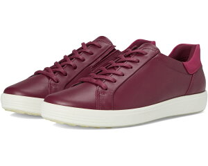 (���) �G�R�[ ���f�B�[�X �\�t�g 7 �C�[�W�[ �X���b�v �X�j�[�J�[ ECCO women Soft 7 Easy Slip Sneaker Dark Ruby/Red Plum Nubuck