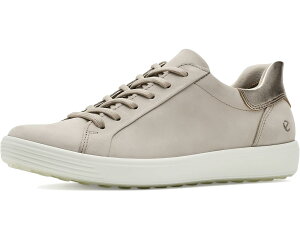(���) �G�R�[ ���f�B�[�X �\�t�g 7 �C�[�W�[ �X���b�v �X�j�[�J�[ ECCO women Soft 7 Easy Slip Sneaker Pure Cashmere/Pure Cashmere Foil