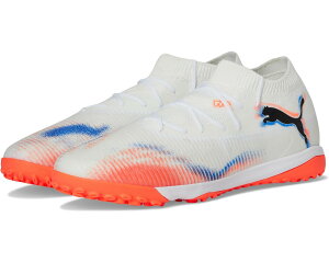 (���) �v�[�} �����Y �t���[�`���[ 8 �}�b�` �^�[�t �g���[�i�[ �T�b�J�[ �N���[�c PUMA men Future 8 Match Turf Trainer Soccer Cleats White/Black/Glowing Red