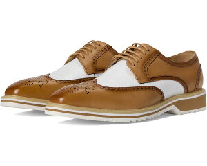(���) �X�e�C�V�[ �A�_���X �����Y �o�[�����g �E�C���O �e�B�b�v ���[�X-�A�b�v Stacy Adams men Beaumont Wing Tip Lace-Up Natural Multi