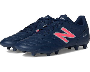 (���) �j���[�o�����X �����Y 442 �A�J�f�~�[ �G�t�W�[ V2 �T�b�J�[ �N���[�c New Balance men 442 Academy FG V2 Soccer Cleats NB Navy/Silver/Energy Red