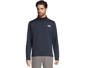 (���) �m�[�X�t�F�C�X �����Y �V�[�_�[ �g���C�� �O���b�h �t���[�X 1/4 �W�b�v The North Face men Cedar Trail Grid Fleece 1/4 Zip Summit Navy