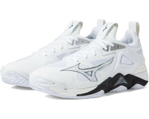 (���) �~�Y�m ���f�B�[�X �E�F�[�u ���[�����^�� 3 Mizuno women Wave Momentum 3 White/Black