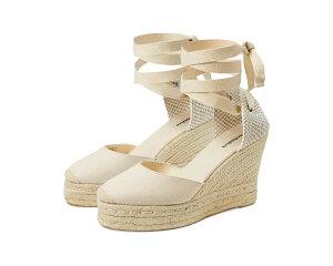 (���) �\���h�X ���f�B�[�X �v���b�g�t�H�[�� �E�F�b�W �G�X�p�h���[�� Soludos women Platform Wedge Espadrille La Concha Ivory