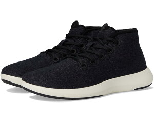 (���) �I�[���o�[�Y �����Y �E�[�� �����i�[-�A�b�v �~�Y�� Allbirds men Wool Runner-up Mizzle Nat Black (Natural White)
