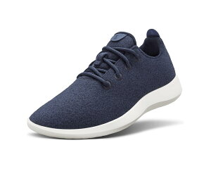 (���) �I�[���o�[�Y �����Y �E�[�� �����i�[ Allbirds men Wool Runner Hazy Indigo (Blizzard)
