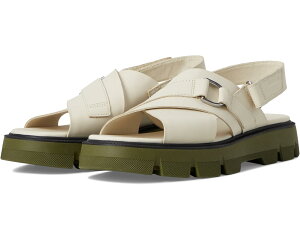 (���) �\���� ���f�B�[�X ���C�� �N���X�N���X �T���_�� SOREL women Rein CB Crisscross Sandals Chalk/Utility Green