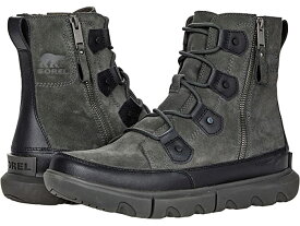 (取寄) ソレル メンズ メンズ エクスプローラ ブーツ デュアル ジップ ウォータープルーフ SOREL men SOREL SOREL Men's Explorer Boots Dual Zip Waterproof Black/Jet