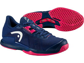 (取寄) ヘッド レディース スプリント プロ 3.5 テニス シューズ HEAD women HEAD Sprint Pro 3.5 Tennis Shoes Dark Blue/Azalea