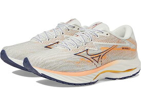 (取寄) ミズノ レディース ウェーブ ライダー 27 Mizuno women Mizuno Wave Rider 27 Snow White/Nightshadow Blue