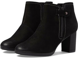 (取寄) クラークス レディース シューズ 靴 グロウ Clarks women Bayla Glow Black Nubuck