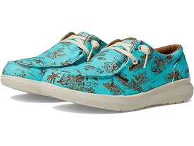 (取寄) アリアット レディース ヒロ ウェスタン アロハ Ariat women Ariat Hilo Western Aloha Turquoise Paniolo Print