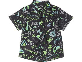 (取寄) クイック シルバー キッズ ボーイズ ネクスト ゲン ショート スリーブ (トドラー/リトル キッズ) Quiksilver Kids boys Quiksilver Kids Next Gen Short Sleeve (Toddler/Little Kids) Black Paradise Next Gen 233