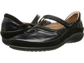 (取寄) ナオト レディース マタイ Naot women Naot Matai Black Madras Leather/Black Suede