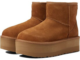 (取寄) アグ レディース クラシック ミニ プラットフォーム UGG women UGG Classic Mini Platform Chestnut