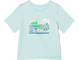 (取寄) エルエルビーン キッズ グラフィック Tシャツ 半袖 グロウ イン ザ ダーク (トドラー) L.L.Bean kids L.L.Bean Graphic Tee Short Sleeve Glow in The Dark (Toddler) Cool Sea Blue Adventure