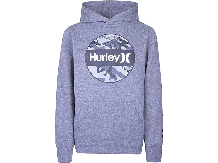 (取寄) ハーレー キッズ ボーイズ グラフィック プルオーバー ブーディ (ビッグ キッズ) Hurley Kids boys Hurley Kids Graphic Pullover Hoodie (Big Kids) Charcoal Heather