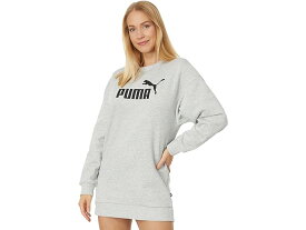 (取寄) プーマ レディース エッセンシャルズ+ クルー フリース ドレス PUMA women PUMA Essentials+ Crew Fleece Dress Light Gray Heather