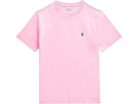 (取寄) ラルフローレン キッズ ボーイズ ショート スリーブ ジャージ T-シャツ (ビッグ キッズ) Polo Ralph Lauren Kids boys Polo Ralph Lauren Kids Short Sleeve Jersey T-Shirt (Big Kids) Carmel Pink