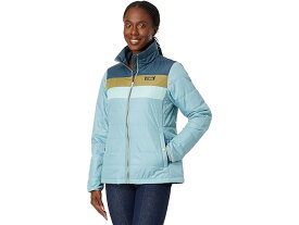 (取寄) エルエルビーン レディース マウンテン クラシック パファー ジャケット カラーブロック L.L.Bean women L.L.Bean Mountain Classic Puffer Jacket Color-Block Storm Blue/Steel Blue