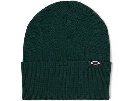 (取寄) オークリー メンズ カフド エリプス リサイクル ビーニー Oakley men Oakley Cuffed Ellipse Recycled Beanie Hunter Green (Helmet)