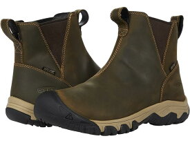 (取寄) キーン レディース グレタ チェルシー Wp KEEN women KEEN Greta Chelsea WP Olive/Timberwolf