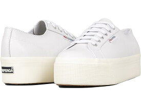 (取寄) スペルガ レディース 2790 ナッパ Superga women Superga 2790 Nappa Optical White/Silver Full Avorio