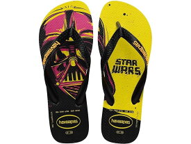 (取寄) ハワイアナス メンズ スター ウォーズ フリップ フロップ サンダル Havaianas men Havaianas Star Wars Flip Flop Sandal Black/Pop Yellow