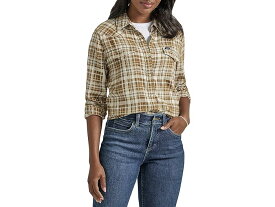 (取寄) リー レディース レジェンダリー ロング スリーブ プレイド オール パーパス シャツ Lee women Lee Legendary Long Sleeve Plaid All Purpose Shirt Neutral